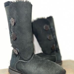 Ugg tall button boot
